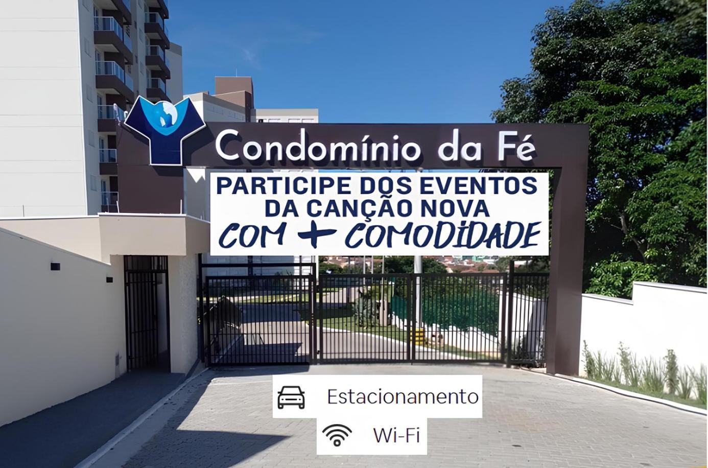 Apto Com Garagem E Wi-Fi A 4 Minutos Da Cancao Nova Cachoeira Paulista Exterior photo